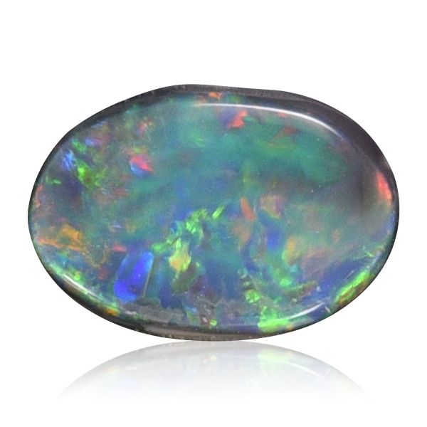 12 x 8 Opal Triplet Loose Unset Oval Ring Necklace Stone